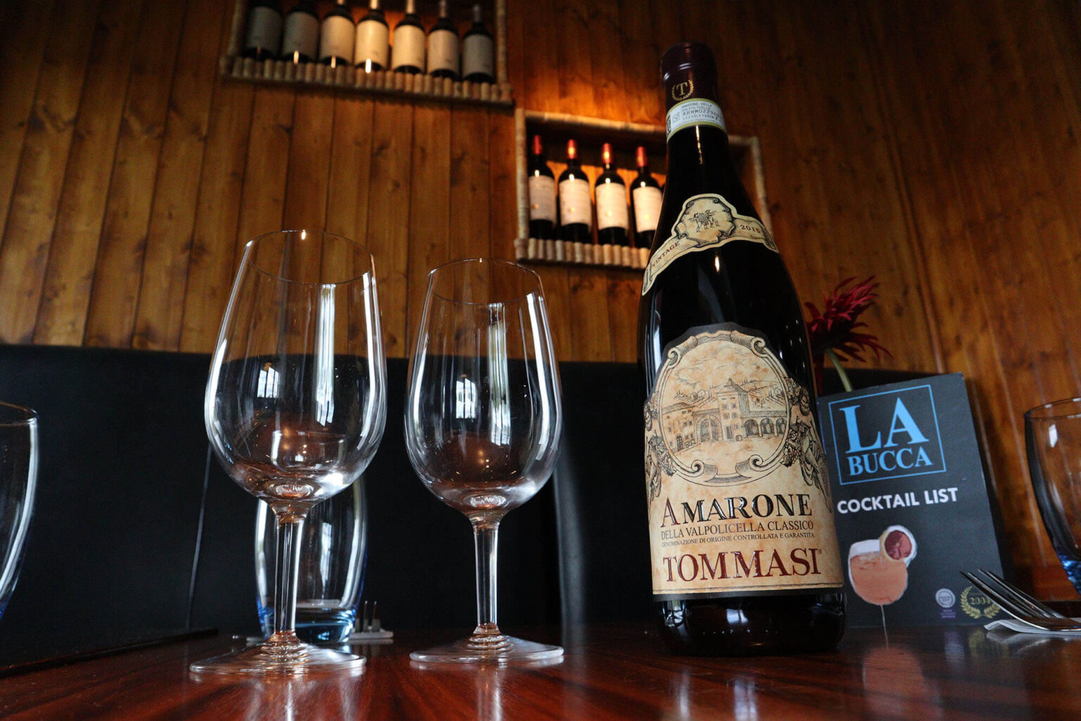 Menus La Bucca Restaurants