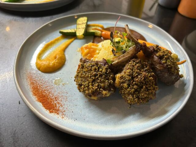 🍽 Weekend specials at La Bucca Dunboyne 🍽  - Herb and pistachio lamb rack
- Steamed clams 
- Half chicken Rotie 
- Woodland pepper steak pasta  #LaBucca #Dunboyne #WeekendFun