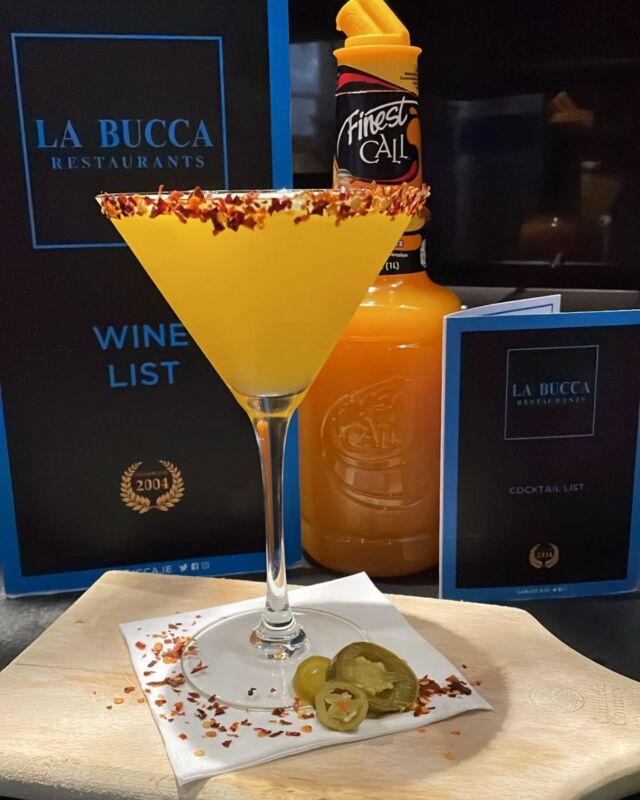 Kick the weekend off with our Spicy Mango Margarita at La Bucca Ratoath 🍹🥭  #LaBucca #SpicyMargherita #Cocktails
